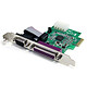 StarTech.com PEX1S1P952 Carte PCI Express avec ports Série RS232 et Parallèle - UART 16950