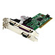 StarTech.com PCI2S1P Carte PCI avec 2 ports Série RS232 et 1 port Parallèle - Adaptateur Série - UART 16550