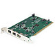 StarTech.com PCI1394B_3 Tarjeta controladora PCI de 3 puertos FireWire 1394b con kit de edición de vídeo digital
