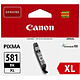 Canon CLI-581BK XL Cartouche d'encre noire à haut rendement (8,3 ml)