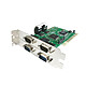 StarTech.com Carte PCI avec 4 ports Série RS232 Carte PCI avec 4 Ports DB-9 RS232 - adaptateur série - UART 16550