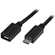 StarTech.com USBUBEXT50CM Micro USB 2.0 Type BB Extension Cable (Male/Female) - 0.5 m