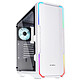 BitFenix Enso (White) Medium tower case - RGB backlight management system - tempered glass side panel