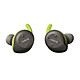 Jabra Elite Sport v2 4,5H Gris/Vert Écouteurs intra-auriculaires sans fil Bluetooth certifiés IP67 avec cardio-fréquencemètre, télécommande et microphone