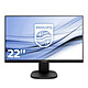 Philips 21.5" LED - 223S7EJMB/00 1920 x 1080 pixels - 5 ms (gris à gris) - Format large 16/9 - Dalle IPS - Pivot - VGA/DisplayPort/HDMI/USB - Noir