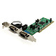 StarTech.com PCI2S4851050 Carte PCI avec 2 ports DB-9 RS422/RS485 - 161050 UART