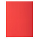Exacompta Sous chemises Rock"s 80 Rouge x 100 Lot de 100 sous chemises "Rock"s 80" en carte 80g format A4 Rouge