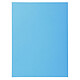 Exacompta Chemises Super Bleu vif x 100 Lot de 100 chemises en carte 210g format A4 Bleu vif