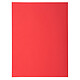Exacompta Chemises Super Rouge x 100 Lot de 100 chemises en carte 210g format A4 Rouge