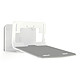 Vogel's Sound 3205 Blanco Soporte universal de pared para altavoces (hardware específico para Sonos PLAY:5 y Denon Heos 5 / Heos 7)