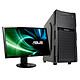 LDLC PC Fortress + ASUS 24" LED 3D - VG248QE Intel Core i5-8400 8GB SSHD 1TB NVIDIA GeForce GTX 1060 3GB Wi-Fi DVD Writer N (sin sistema operativo - sin montar) + pantalla de 24 pulgadas FHD 144Hz