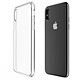 Qdos Hybrid iPhone X Coque de protection transparente polycarbonate avec traitement anti-rayures et bords flexibles pour iPhone X