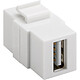 Goobay Conector USB 2.0A Conector para multimedia box - USB 2.0 Type-A (hembra/hembra)