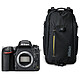 Nikon D750 (boîtier nu) + Sac à dos EU-12 Réflex Numérique 24.3 MP - Ecran inclinable 3.2" - Vidéo Full HD 1080p - Wi-Fi + Sac à dos