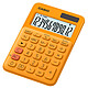 Casio MS-20UC Orange Calculatrice compacte de bureau 12 chiffres