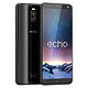 Echo Horizon Noir Smartphone 4G-LTE Dual SIM - MediaTek MT6750T 8-core 1.5 GHz - RAM 3 Go - Ecran tactile 5.7" 720 x 1440 - 32 Go - Bluetooth 4.0 - 2940 mAh - Android 7.0