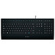 Logitech Corded Keyboard K280e Wired keyboard - spill-resistant - AZERTY, French