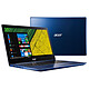 Acer Swift 3 SF314-52-39VU Bleu Intel Core i3-7100U 4 Go SSD 256 Go 14" LED Full HD Wi-Fi AC/Bluetooth Webcam Windows 10 Famille 64 bits