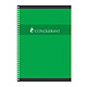 cheap Conqurant Spiral notebook A4 quadrill 5X5 180p