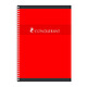 Buy Conqurant Spiral notebook A4 quadrill 5X5 180p