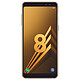 Samsung Galaxy A8 Or · Reconditionné Smartphone 4G-LTE Advanced IP68 Dual SIM - Exynos 7885 8-Core 2.2 Ghz - RAM 4 Go - Ecran tactile 5.6" 1080 x 2220 - 32 Go - NFC/Bluetooth 5.0 - 3000 mAh - Android 7.1