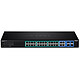 TRENDnet TPE-5028WS Conmutador web Gigabit inteligente PoE+ de 28 puertos - 24 puertos Gigabit Ethernet PoE+ + 4 puertos Gigabit compartidos (RJ-45/SFP)