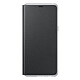 Samsung Flip Cover Néon Noir Galaxy A8 Etui folio pour Samsung Galaxy A8