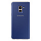 Acheter Samsung Flip Cover Néon Bleu Galaxy A8