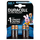Duracell Ultra Power AAA (par 4) Pack de 4 piles alcalines AAA (LR03) 1.5V