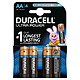 Duracell Ultra Power AA (par 4) Pack de 4 piles alcalines AA (LR6) 1.5V