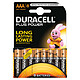 Duracell Plus Power AAA (par 8) Pack de 8 piles alcalines AAA (LR03) 1.5V