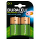 Duracell Recharge Ultra D 3000 mAh (par 2) Pack de 2 piles rechargeables D 3000 mAh