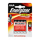 Energizer Max AAA (par 4) - 341249 Pack de 4 piles AAA (LR03)