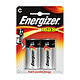 Energizer Max C (par 2) Pack de 2 piles C (LR14)