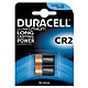 Duracell Ultra CR2 Lithium 3V (per 2) Pack of 2 CR2 lithium batteries 3V