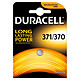 Duracell 371/370 1.5V Pile bouton 371/370 oxyde d'argent 1.5V