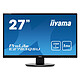 iiyama 27" LED - E2783QSU-B1 2560 x 1440 pixels - 1 ms - Format large 16/9 - HDMI - DisplayPort - USB - Noir 