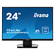 iiyama 24" LED - ProLite XU2495WSU-B1 1920 x 1200 pixels - 5 ms - Format large 16/10 - Noir