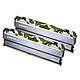 G.Skill Sniper X Series 16 Go (2x 8 Go) DDR4 2400 MHz CL17 (Camouflage vert) Kit Dual Channel 2 barrettes de RAM DDR4 PC4-19200 - F4-2400C17D-16GSXF