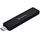 SilverStone MS09 (noir) Boîtier pour disque SSD M.2 sur port USB 3.1