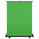 Elgato Green Screen Fond vert - 148 x 180 cm - rétractable - portable - support de déploiement intégré - idéal pour photo, vidéo, streaming, brodcasting...