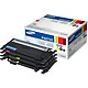 Samsung CLT-P4072C 4 pack of Black Cyan Magenta Yellow toners (1 x 1500 pages 5% 3 x 1000 pages 5%)