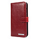 Doro Wallet Case Rouge 8040 Étui portefeuille pour Doro 8040