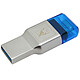 Kingston MobileLite Duo 3C Lector de tarjetas MicroSD / microSDHC / microSDXC en USB-C/USB 3.0