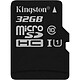 Kingston Canvas Select SDCS/32GBSP Carte mémoire microSDXC UHS-I U1 32 Go