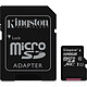 Kingston Canvas Select SDCS/128GB Carte mémoire microSDXC UHS-I U1 128 Go avec adaptateur SD
