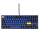Ducky Channel One 2 TKL Horizon (Cherry MX Blue) High-end keyboard - blue mechanical switches (Cherry MX Blue switches) - compact TKL format - PBT keys - AZERTY, French
