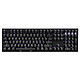 Ducky Channel One 2 Backlit (black colour - Cherry MX Brown - white LEDs) High-end keyboard - brown mechanical switches (Cherry MX Brown switches) - white multi-effects backlight - PBT keys - AZERTY, French