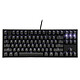 Ducky Channel One 2 TKL Backlit (Cherry MX Brown) High-end keyboard - brown mechanical switches (Cherry MX Brown switches) - compact TKL format - blue backlight - PBT keys - AZERTY, French
