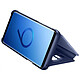 Acheter Samsung Clear View Cover Bleu Galaxy S9+